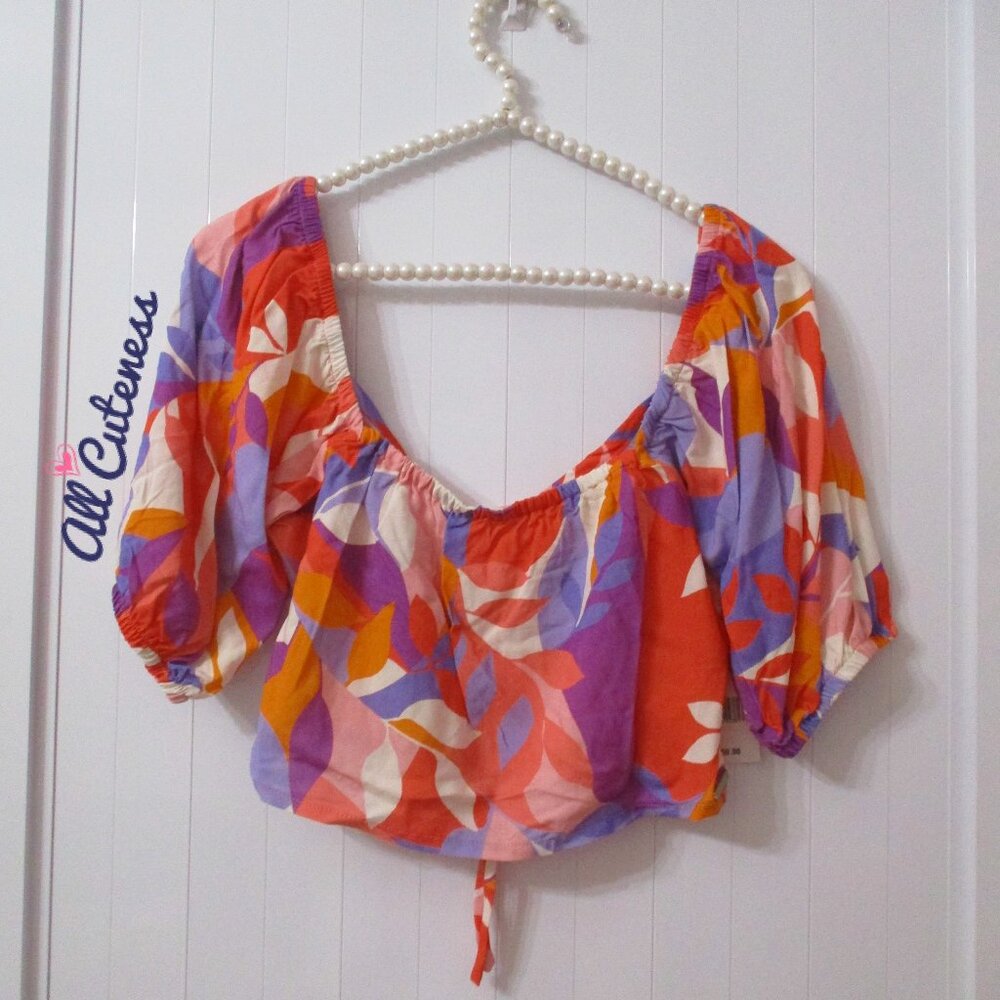 Hurley Crop Top Size S